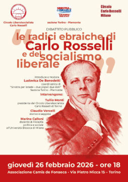 Le radici ebraiche di Carlo Rosselli e del socialismo liberale